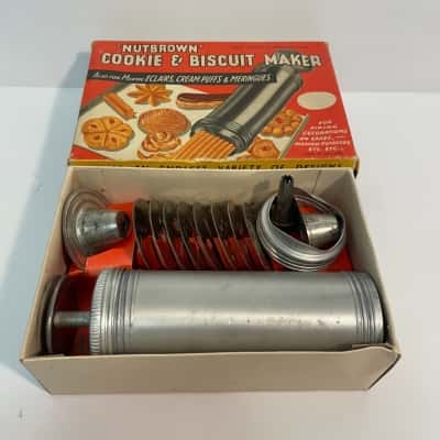 Nutbrown - Cookie & Biscuit Maker - Vintage 1950's