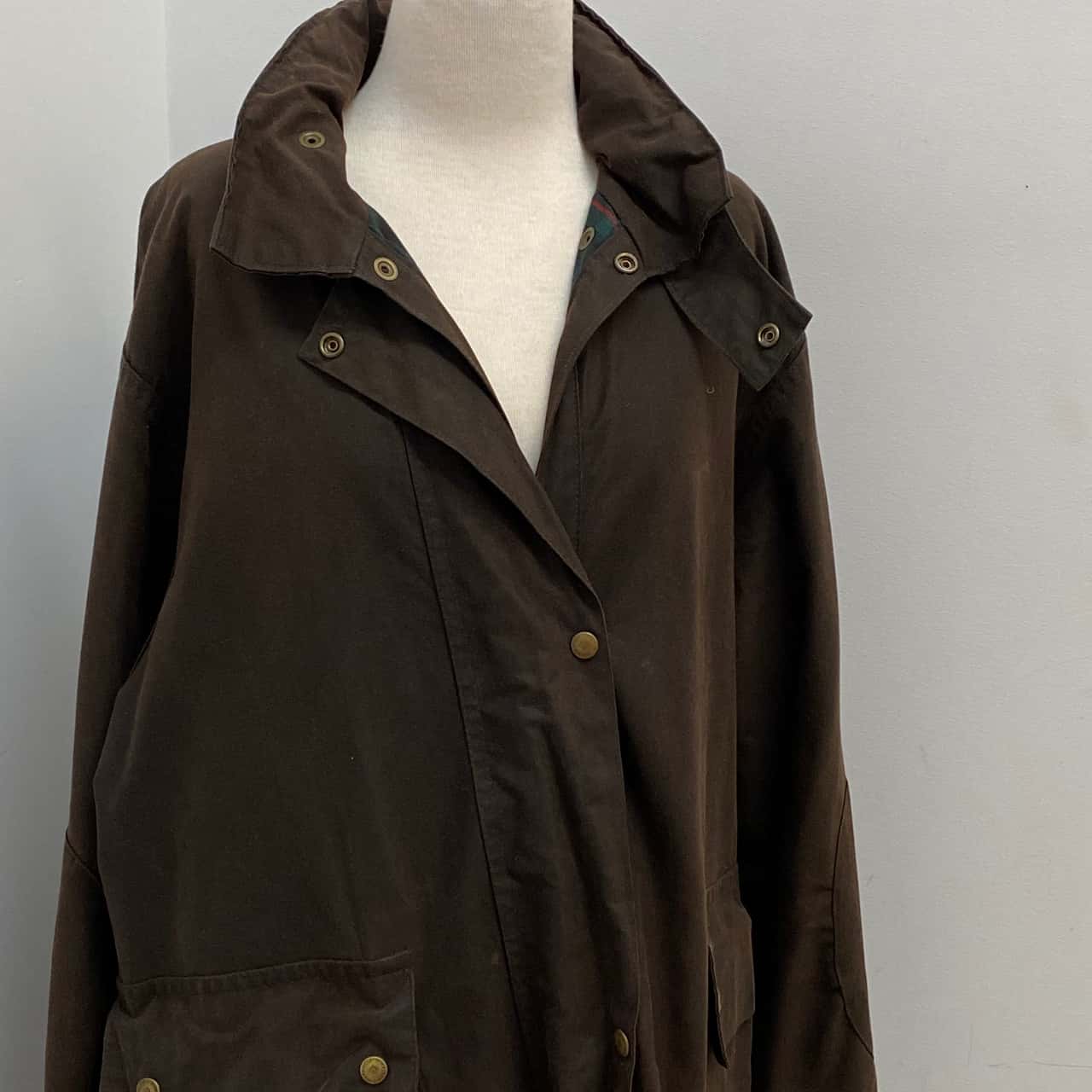 Thomas Cook The Professional Oilskin Long Coat. Size 40