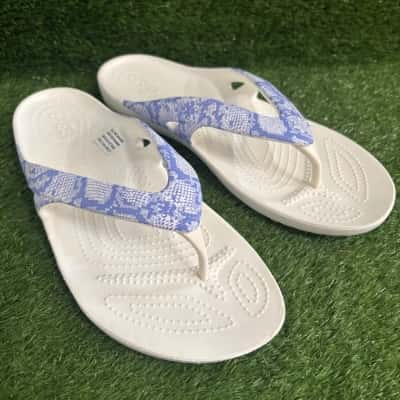 Crocs Kadee II Graphic Flip Sandals Size 11