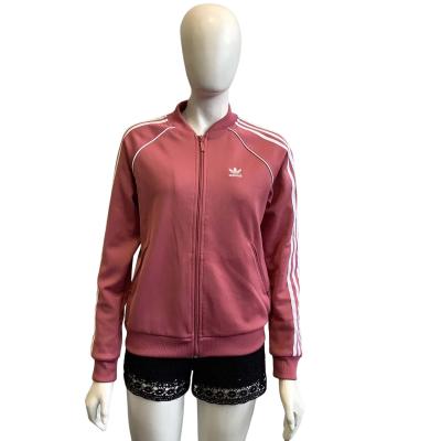 Adidas Women's Size S Classic Track Jacket Pink  