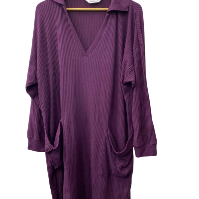 Peter Alexander Womens  Size XL Purple nightie. Long sleeved