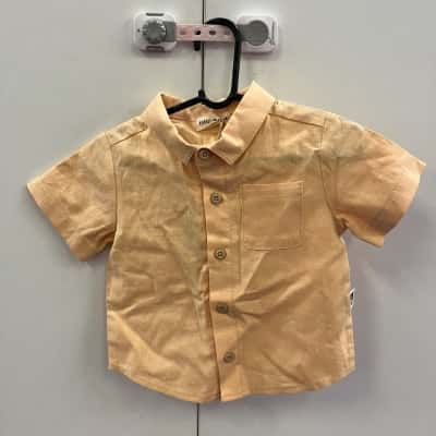  Kids  Size 18 / 18-24m Top  Orange Rabbit Bear 