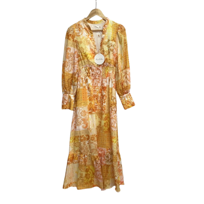 Womens  Pear &Sea Size 6 Maxi Dress Multicoloured (k)