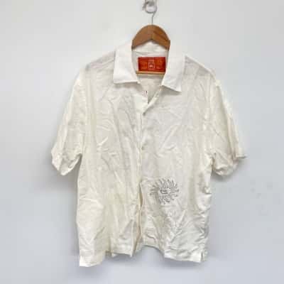 House Of Darwin Natural Sun Set Shirt  Size XL