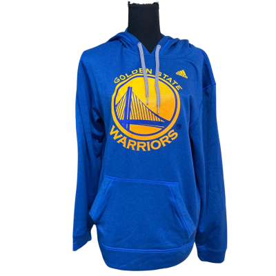 Adidas Mens Golden State Warriors Hoodie Size M 