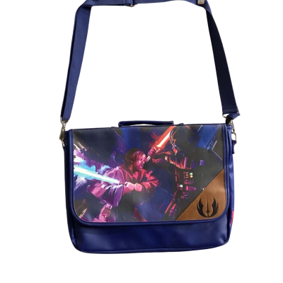 Zing Star Wars Darth Vader vs Obi-Wan Kenobi Messenger Bag 