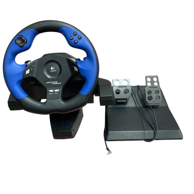 Logitech Driving Force Racing Wheel and Pedal Set