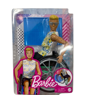 Barbie Ken Fashionistas 167 with Wheelchair