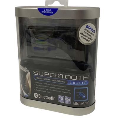 BlueAnt Supertooth Bluetooth Handsfree - Light