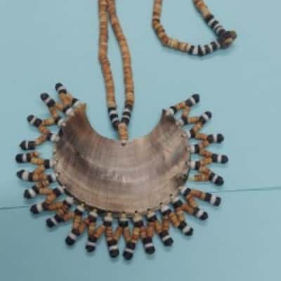 Shell Solomon Island Money Necklace