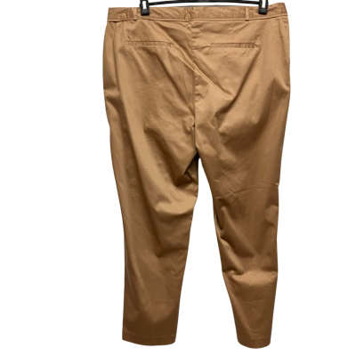 Liz Jordan Women's  Size 18 Straight Leg Pants Bronze