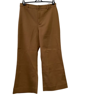 Elka Collective Womens  Size 14 Straight Leg Pants Brown 