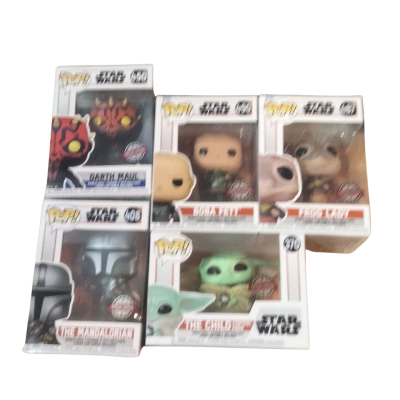 5 Funko Pop Star Wars Special Edition 