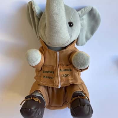 Australia Zoo Elephant Keeper Plushie 
