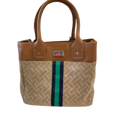 Tommy Hilfiger Womens Handbag Brown / Pattern 
