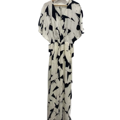 Trenery Womens  Size 6 Jumpsuit Black  / Cream 
