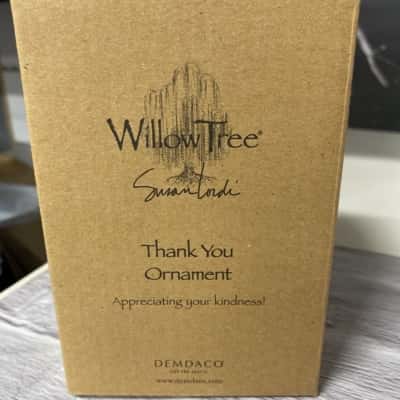 Willow tree thank you ornament new