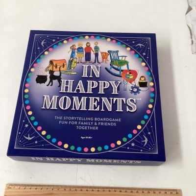 In happy Moments game storytelling board game 