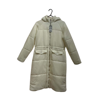Katies Womens  Size 12 Puffer Coats Cream 
