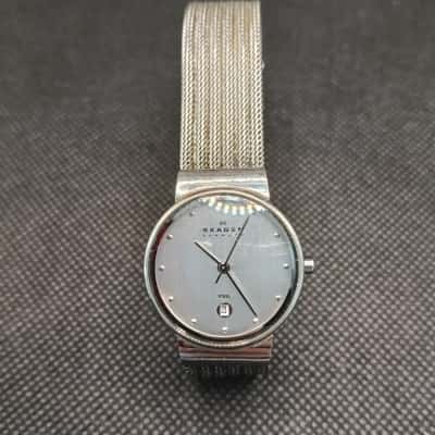 Skagen Ancher Women’s Watch – Sleek Mesh Band, Timeless Danish Design #skagenwatch #minimaliststyle #scandinaviandesign