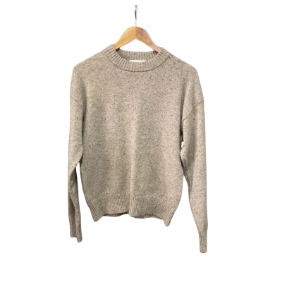 Assembly Label Womens  Size 6 Crew Neck Jumper Brown 