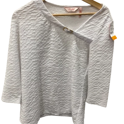 Millers Womens  Size 10 Party Top Gold / White 