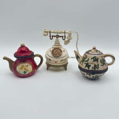 3 x Small Trinket Boxes
