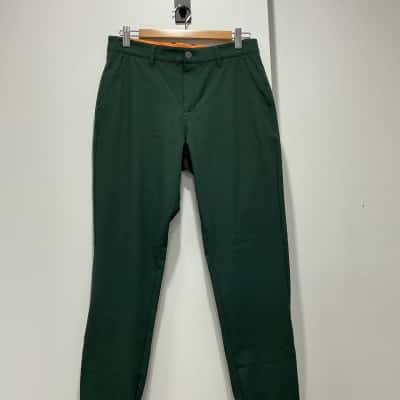  Mens  Size 30 Performance Pants Green 