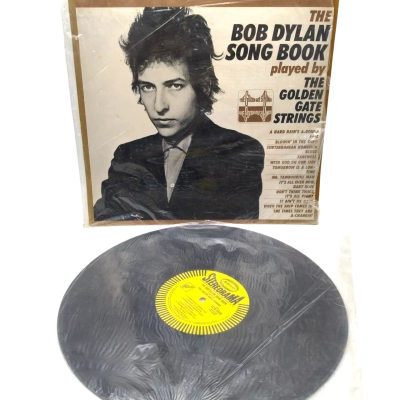 Vintage Vinyl 12" Record - The Golden Gate Strings – The Bob Dylan Song Book  1965 Instrumental Covers