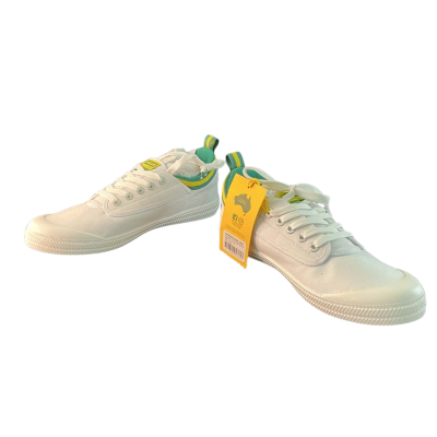 Dunlop Volley Mens sneakers  Size 10 Green / White / Yellow BNWT