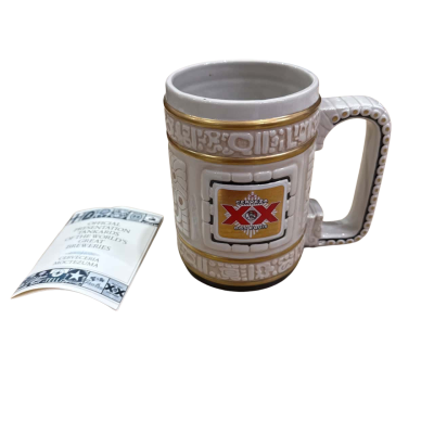 Vintage Franklin Mint Dos Equis Beer Stein