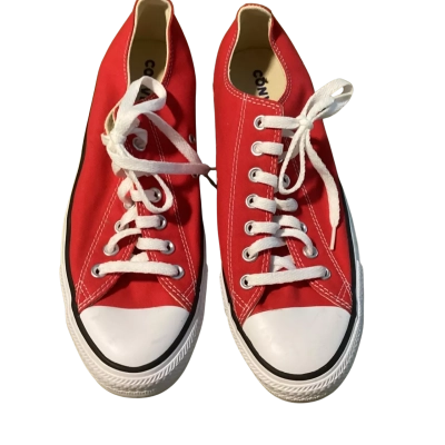 Converse Mens shoes Size 9 Red 