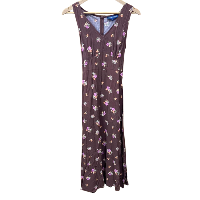 Princess Highway Brown Floral Dress Size 8