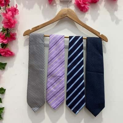 Paul Smith Mens Ties 4 pieces Multicoloured / Pattern 