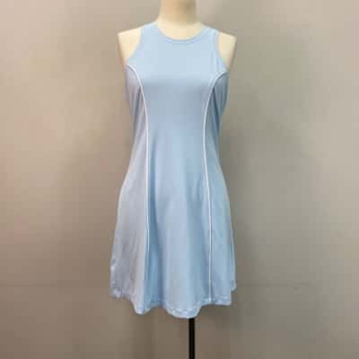 Lorna Jane Womens  Size L Tennis Dress Blue 