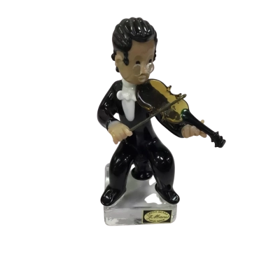 J Mares Czech Glass Violinist