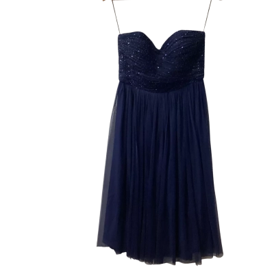 Forever New Womens  Size 10 Cocktail Dress Navy Blue A