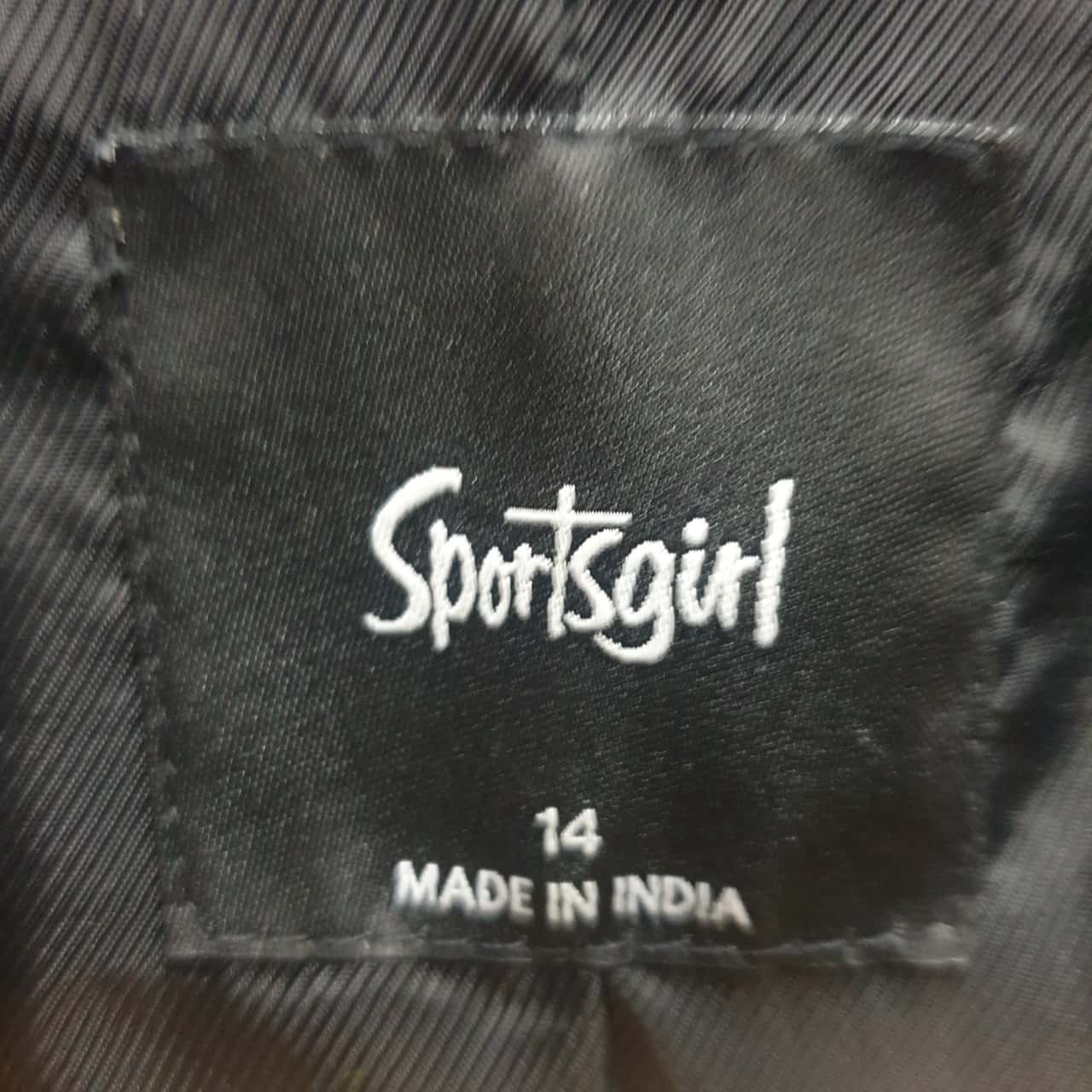 SPORTSGIRL Size 14 Fully Lined 100 Leather Biker Jacket(s)