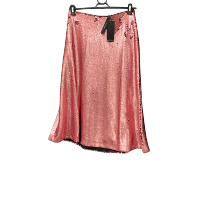 Portmans Womens  Size 14 Midi Skirt Pink  Sky