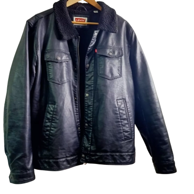 Levi's Mens  Size L Bomber / Fleece Black  