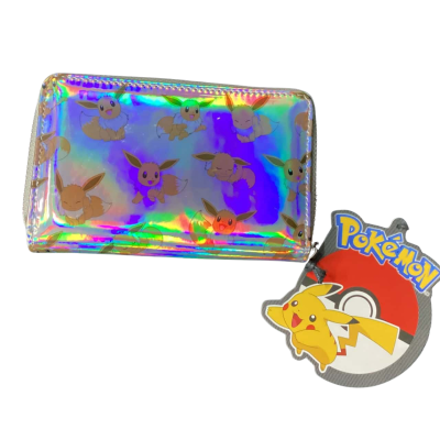 NEW Pokémon Silver Foil Wallet 