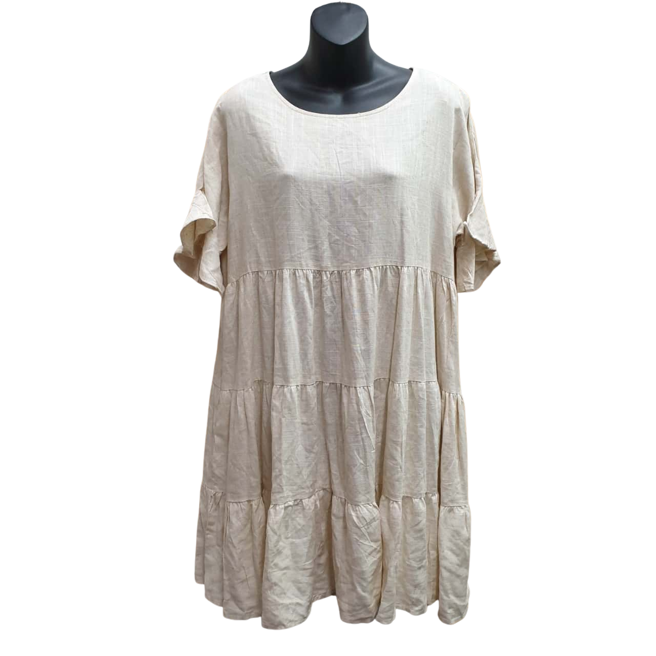 NWT Ebby And I Linen Lux 'Sammy' Dress In Size S/M