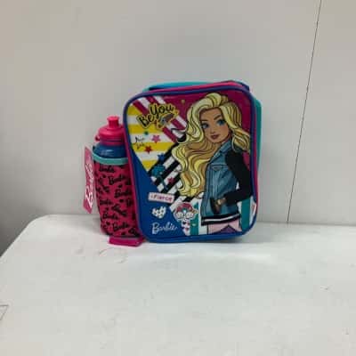 Zak! Barbie Insulated Lunch Box W/Water Bottle 