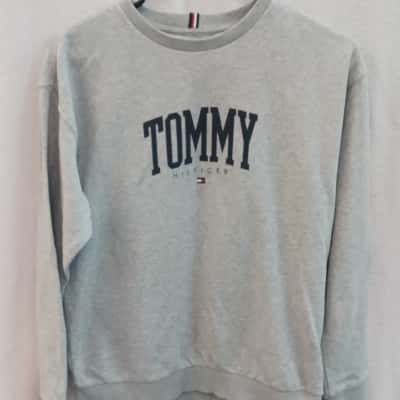 Tommy Hilfiger Kids  Size 16 Jumper Grey / Navy Blue 
