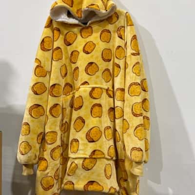 Oodie Unisex  Garlic Bread Slices Yellow 