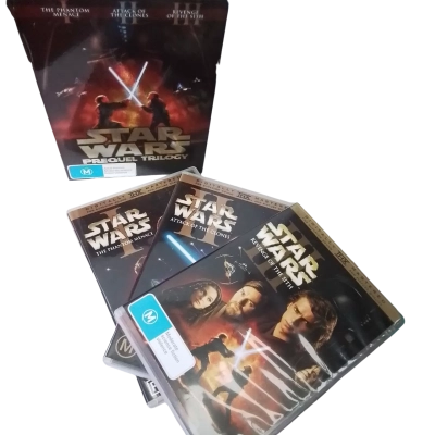 Star Wars Prequel Trilogy DVD 
