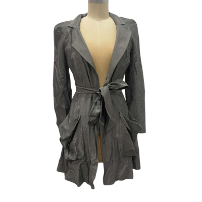 CARL KAPP Womens  Size 8 Blazer Grey 
