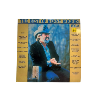 Vintage the best of Kenny rogers vol.2 vinyl record