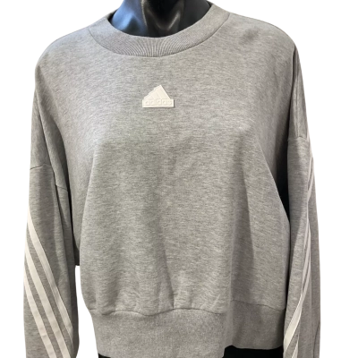 Adidas Womens  Size L Jumper Grey 