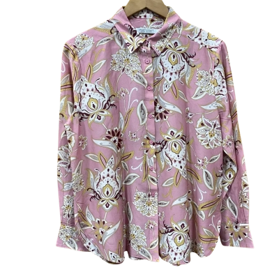 Sportscraft Pink Paisley Patterned Shirt Size 12